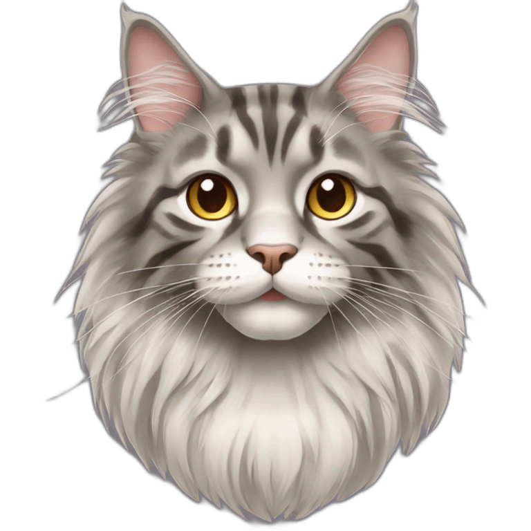 maine coon cat emoji