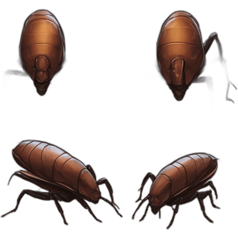 alien Cockroach creature scifi roguelike rpg style inspired by slay the spire digital art emoji