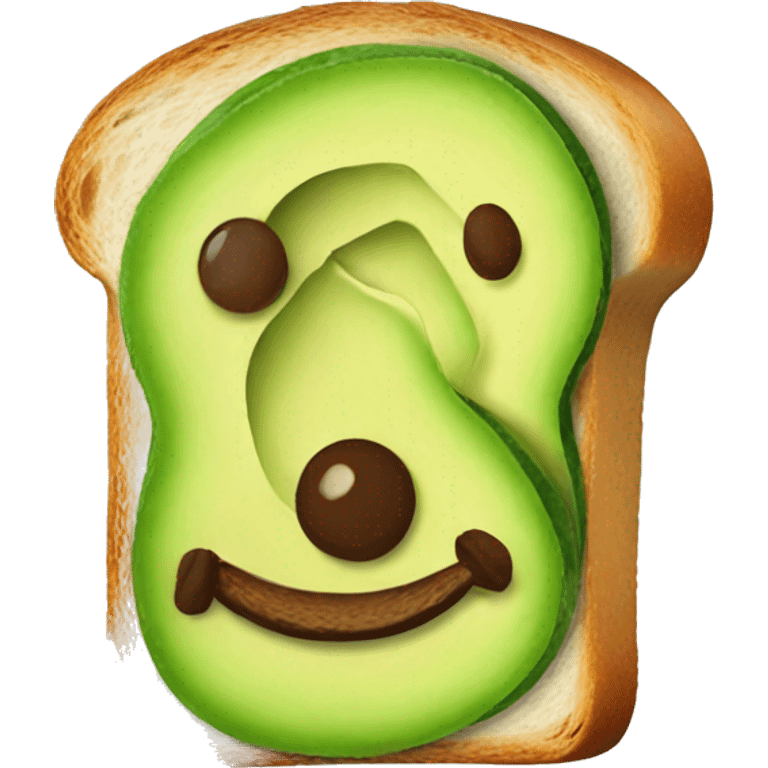 Avocado toast emoji