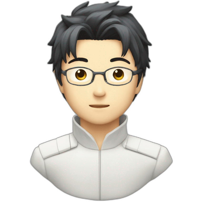 gojo satoru without blindfold emoji