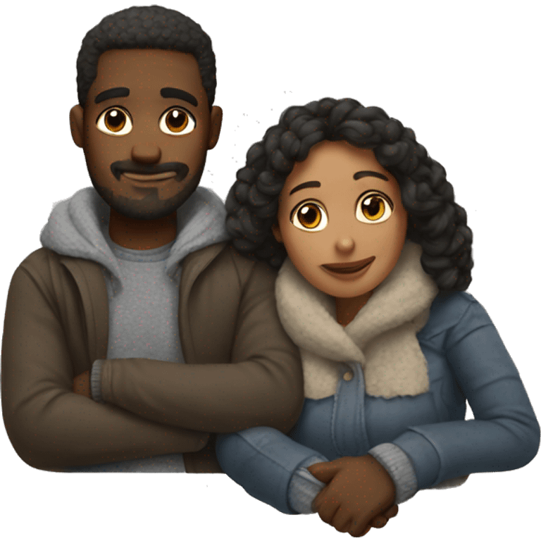 Cozy couple emoji