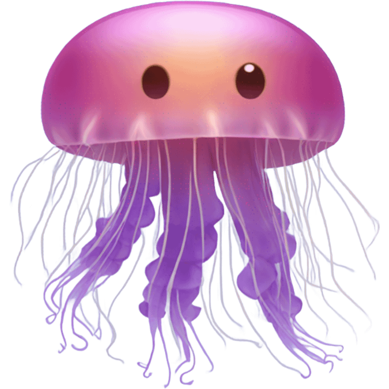 Jellyfish exercising emoji