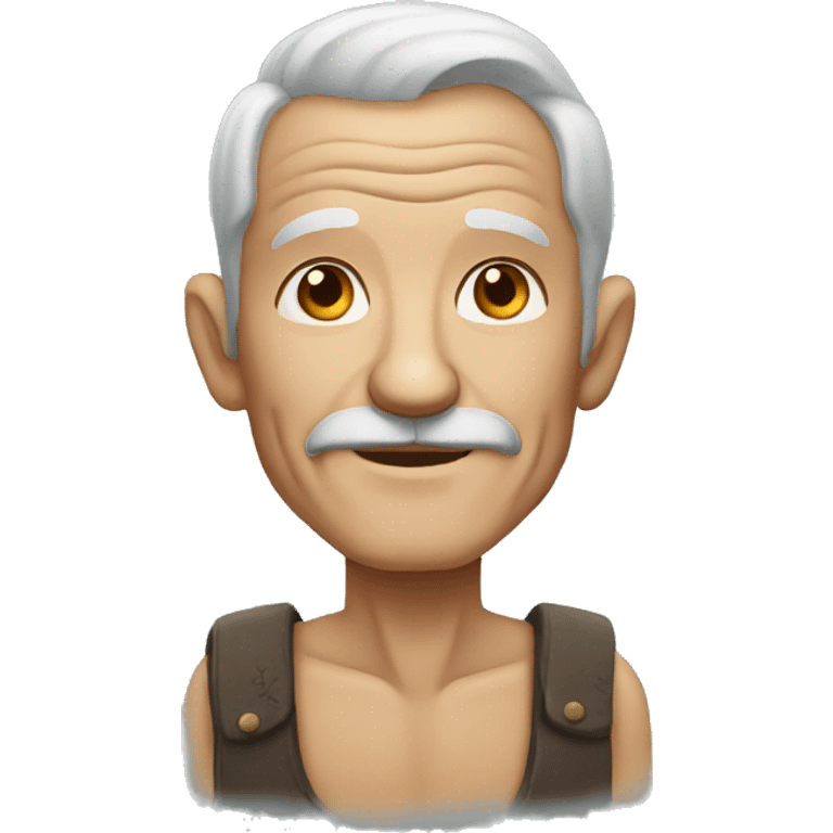 old man with tattoos emoji