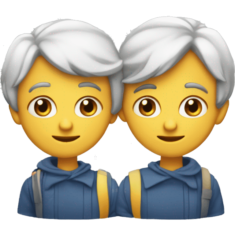 Caras enamoradas con la boca cerrada emoji