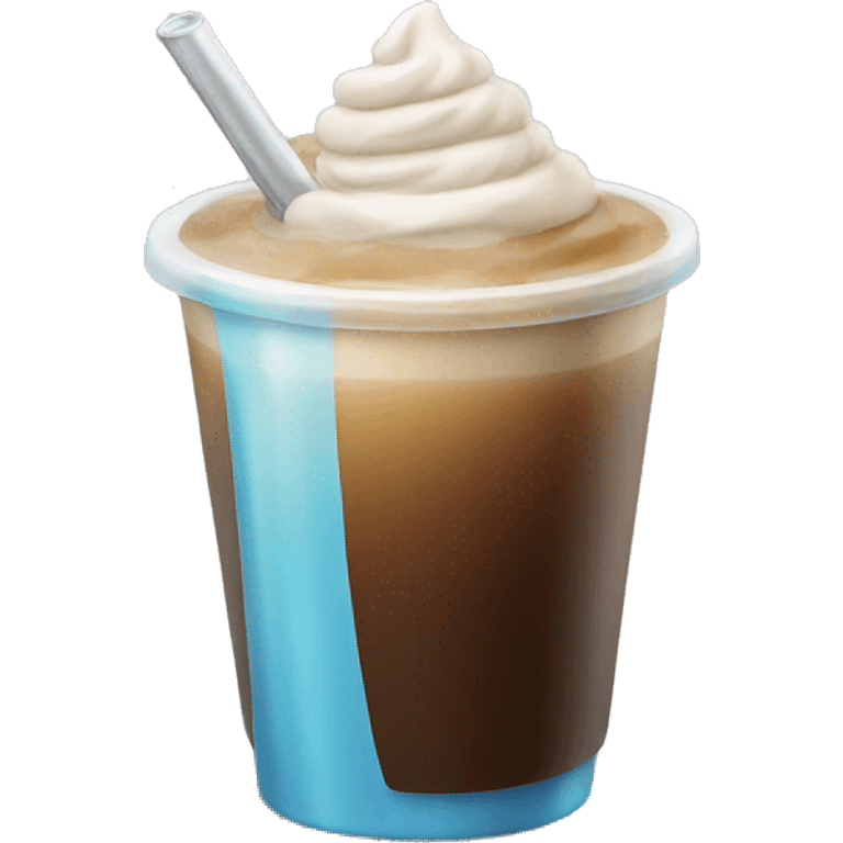 Ice coffe emoji