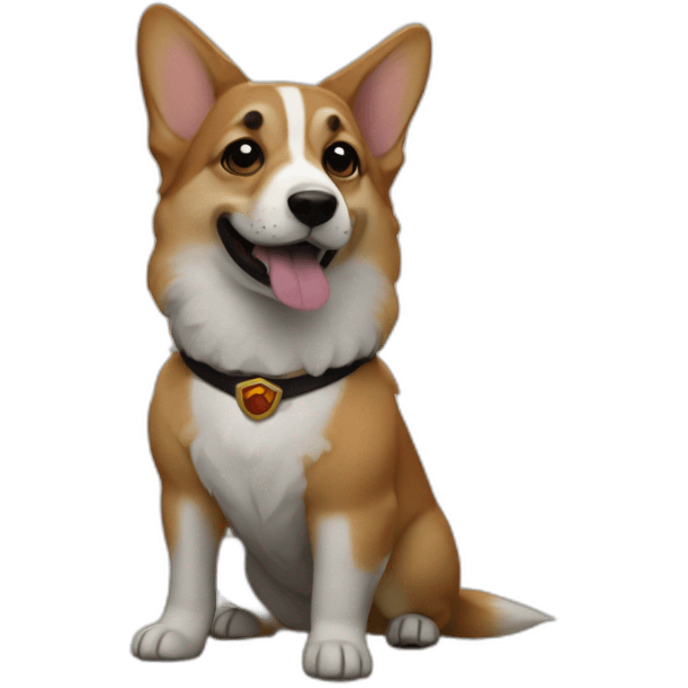 klingon corgi emoji