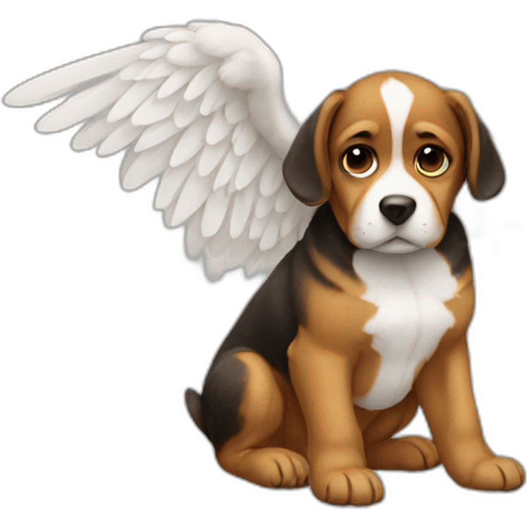 Dog-with-wings emoji