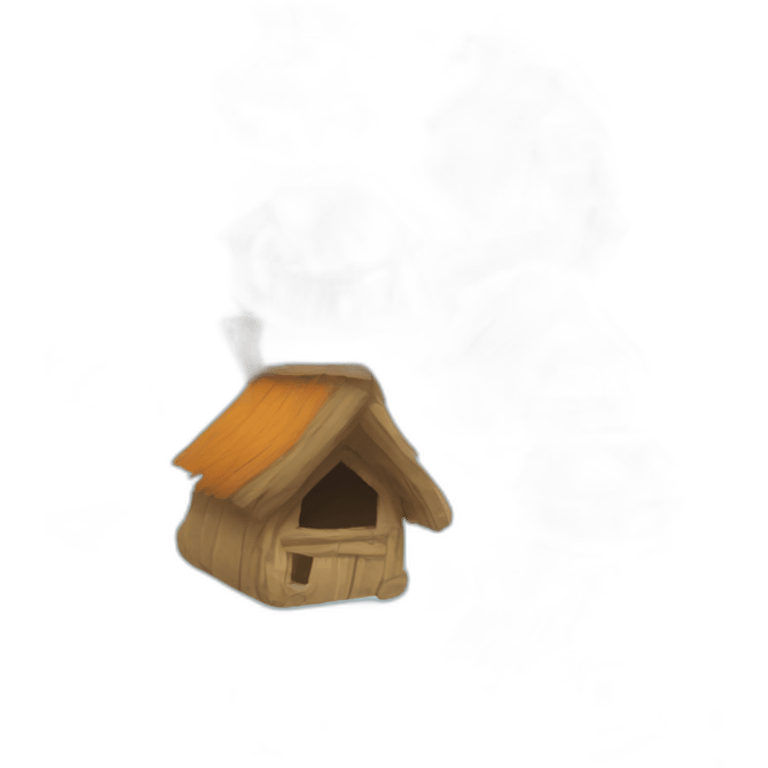 cute hut emoji