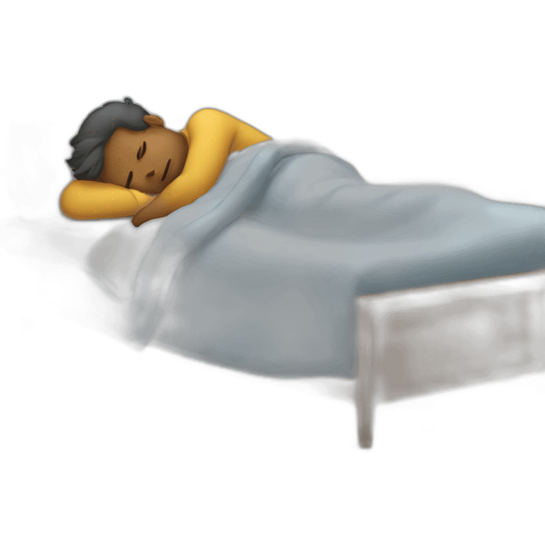 Sleeping guy emoji