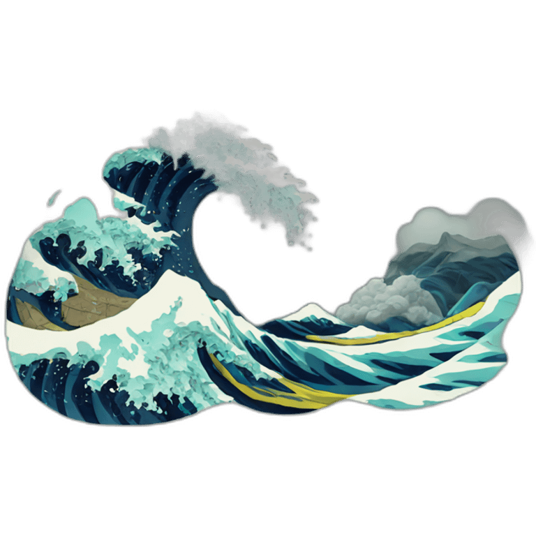 Tsunami emoji