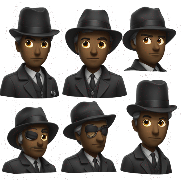 DOCTEUR Noir emoji