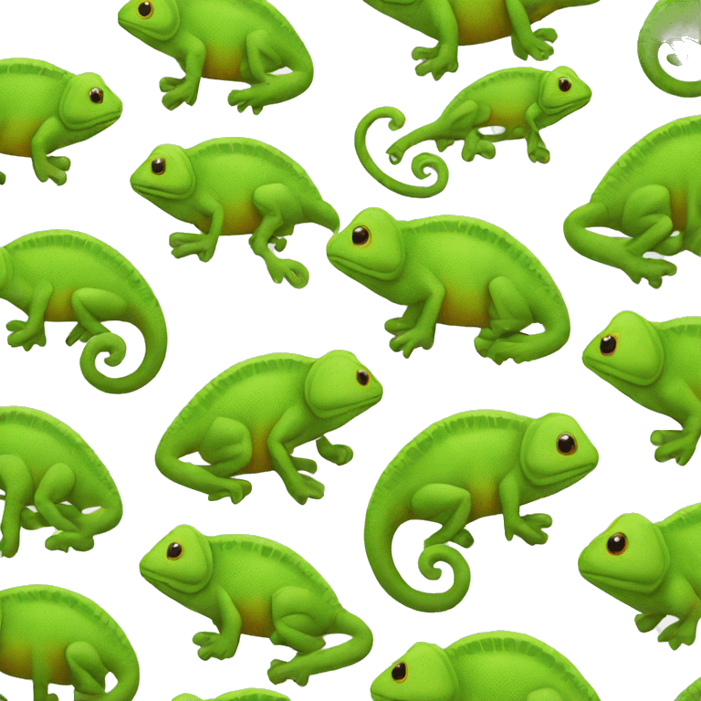 Chameleon emoji