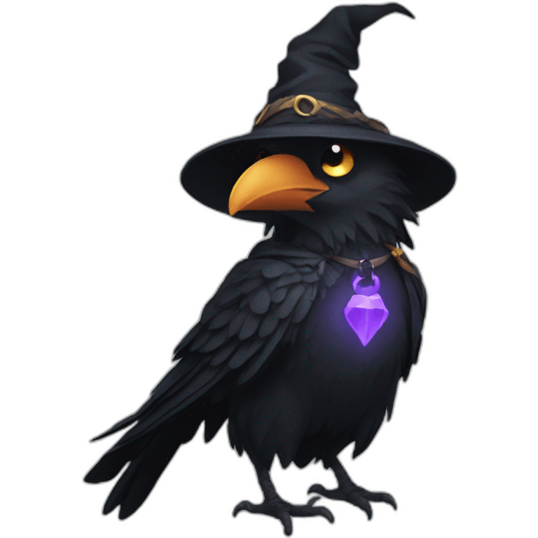 crow mage emoji