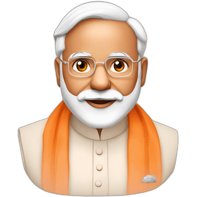 Narendra Modi a PM of India  emoji