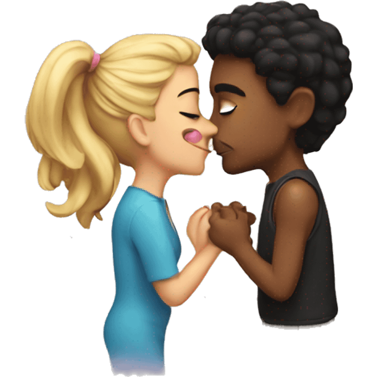 kiss-kiss emoji