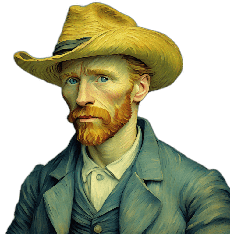 Vincent Van Gogh peinture emoji