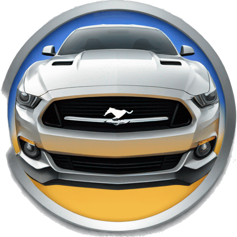 Ford mustang logo emoji