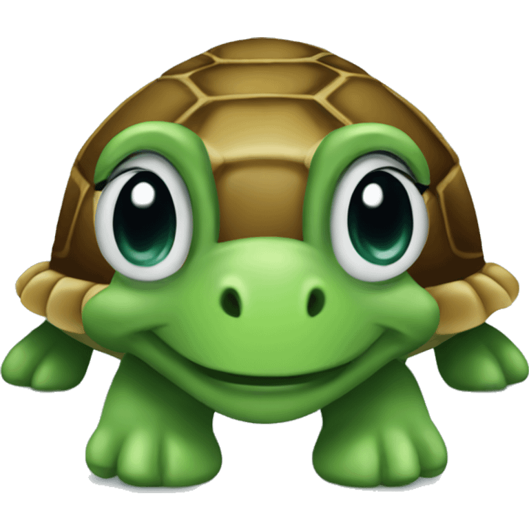 Turtle wearing a necklace  emoji