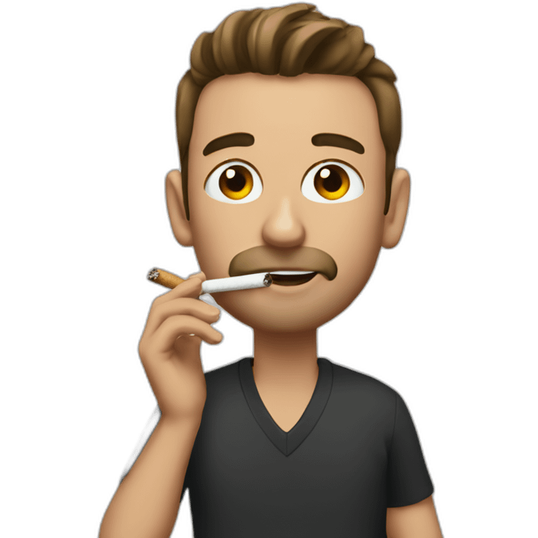 andrew tate smoking emoji