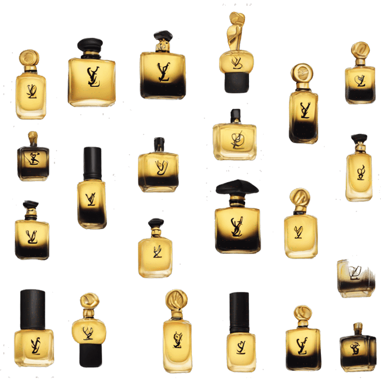 ysl perfume  emoji