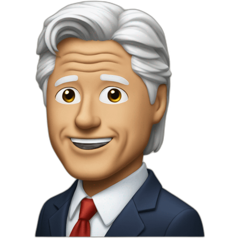 gay bill clinton emoji