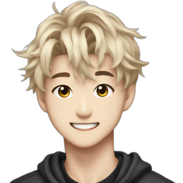 Bang Chan from "Stray kids" emoji