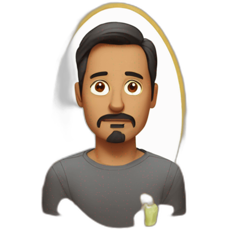 ironman in indian family drama emoji