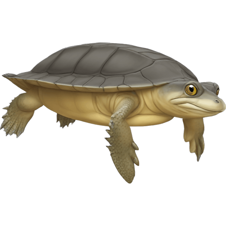 Spiny Softshell Turtle emoji