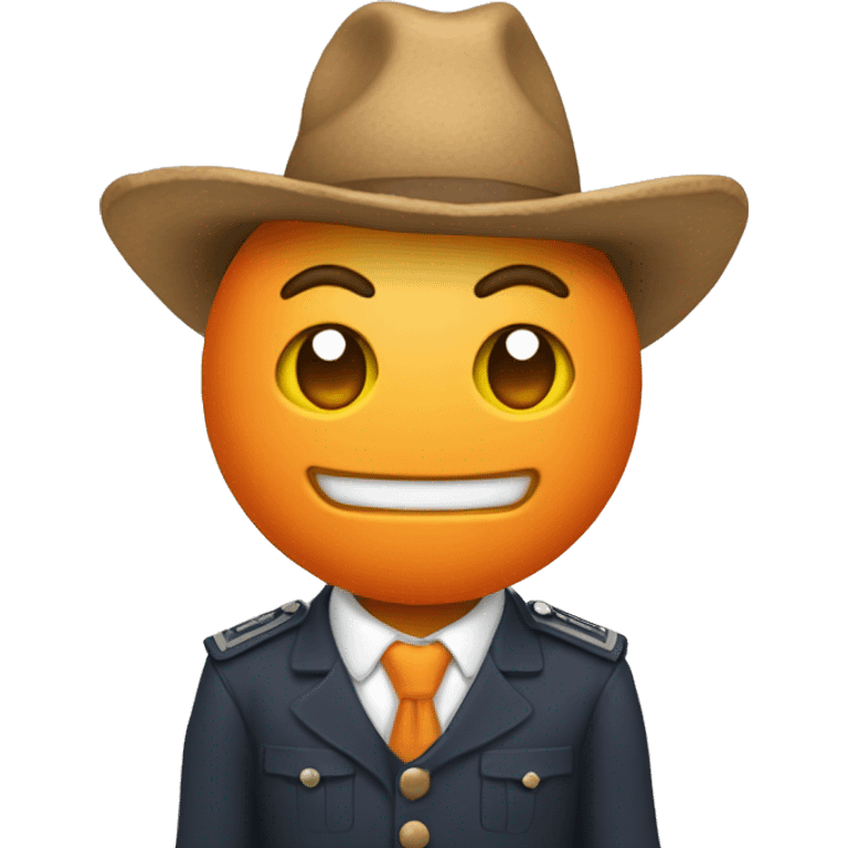 naranja  haciendo like, con el lema UNIDOS Y FORTALECIDOS POR HISTORIA emoji