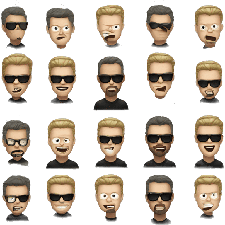 1991 james hetfield  nerd version emoji