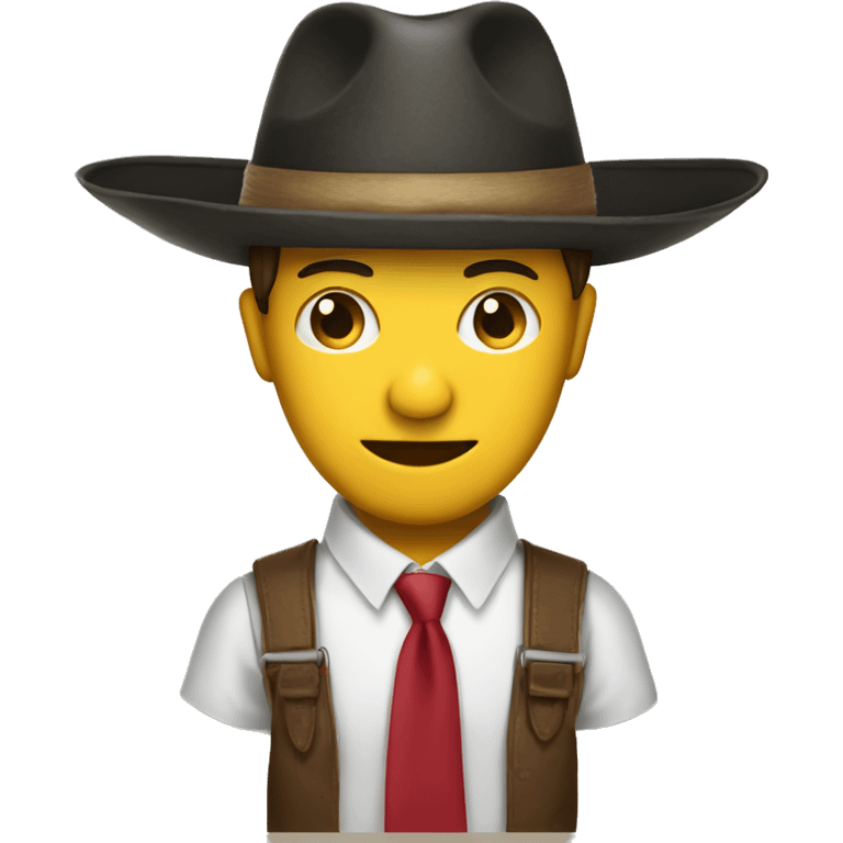 Persona con sombrero catalan emoji