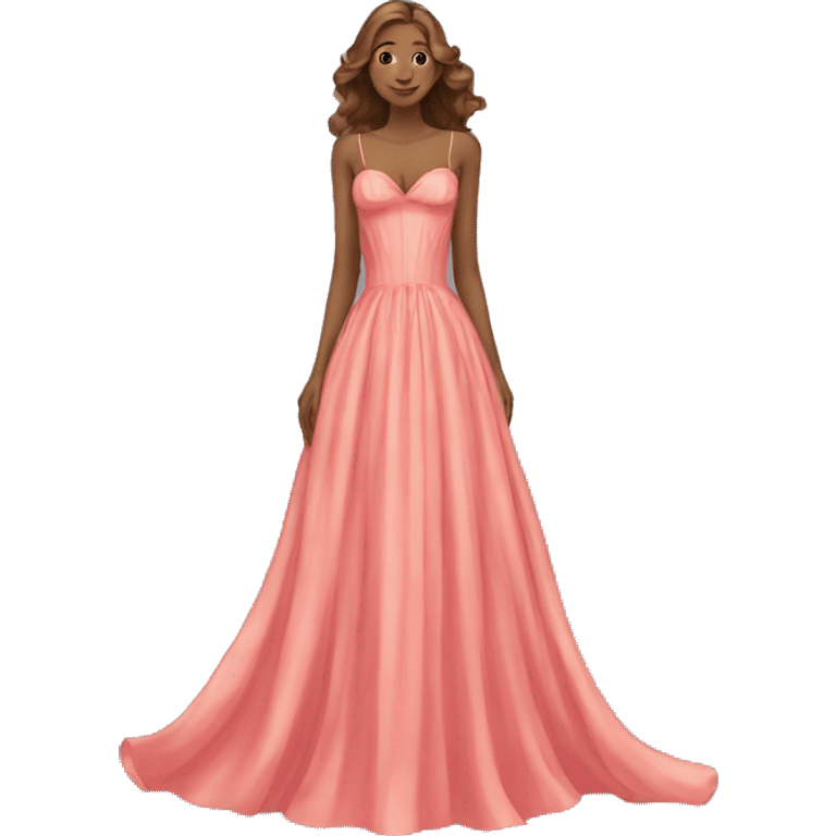 floor-length dress emoji