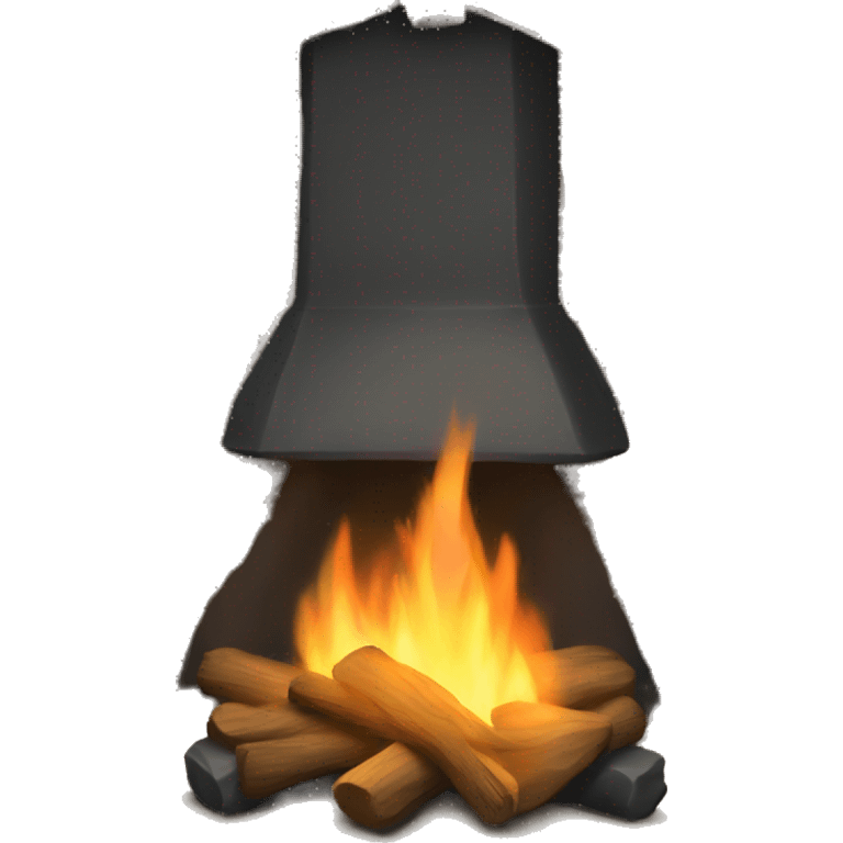 camp fireplace emoji