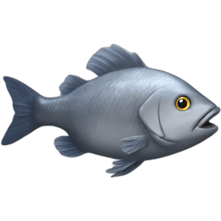 big grey fish from the music video adore you by harry styles emoji