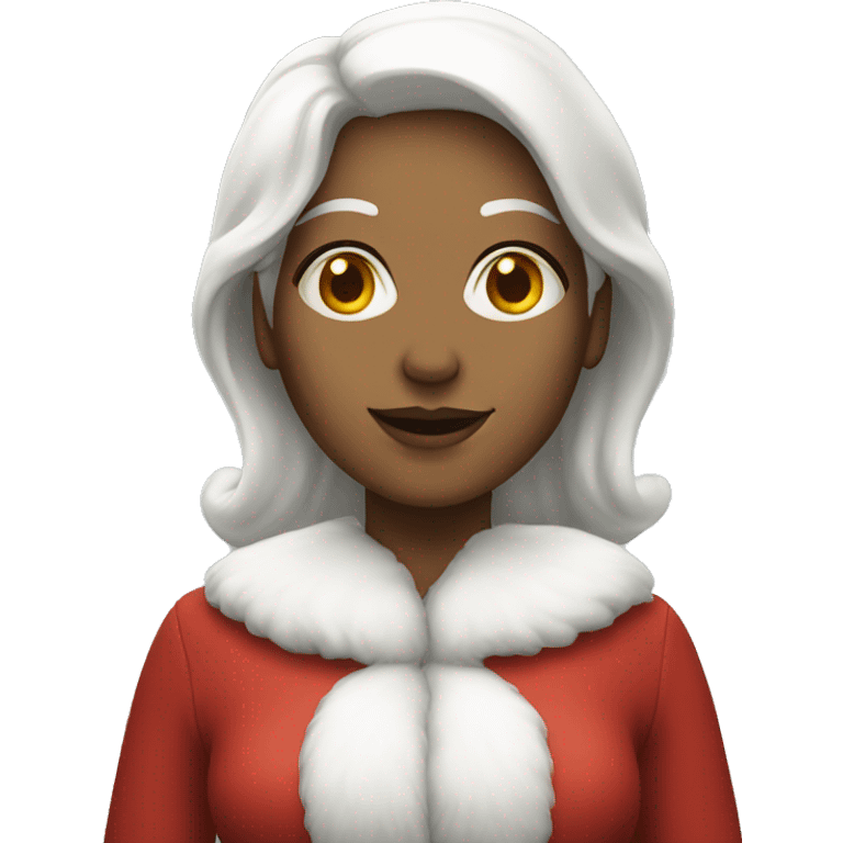 White woman santa wife  emoji