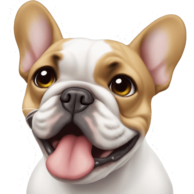 French Bulldog Farts emoji