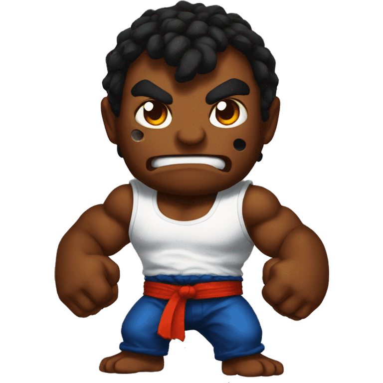 Balrog street fighter  emoji