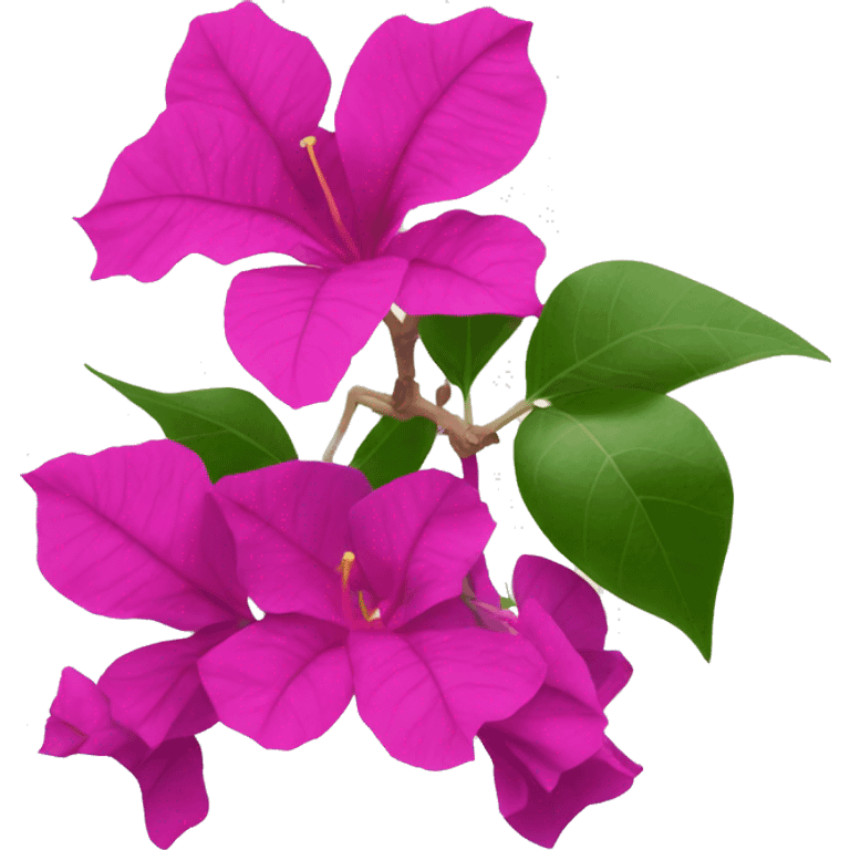 bougainvillea flowers emoji