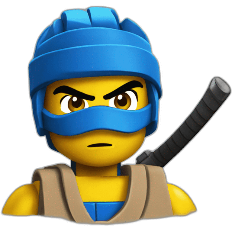 Ninjago jay emoji