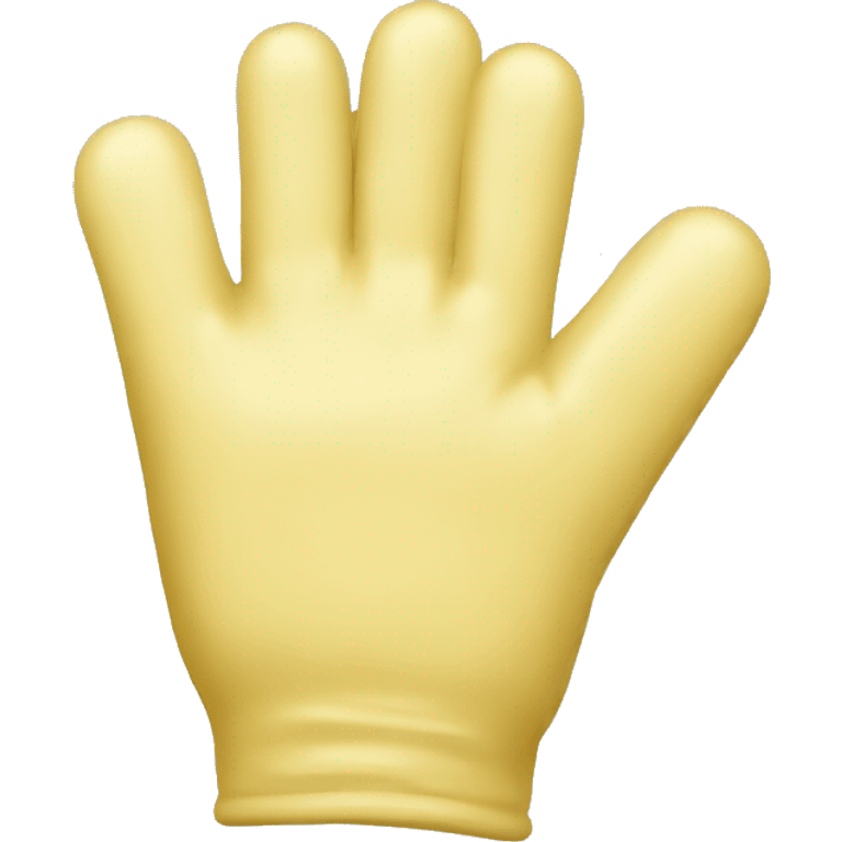 Gloves made of butter  emoji