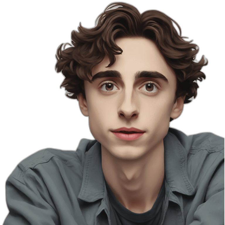 timothee chalamet emoji