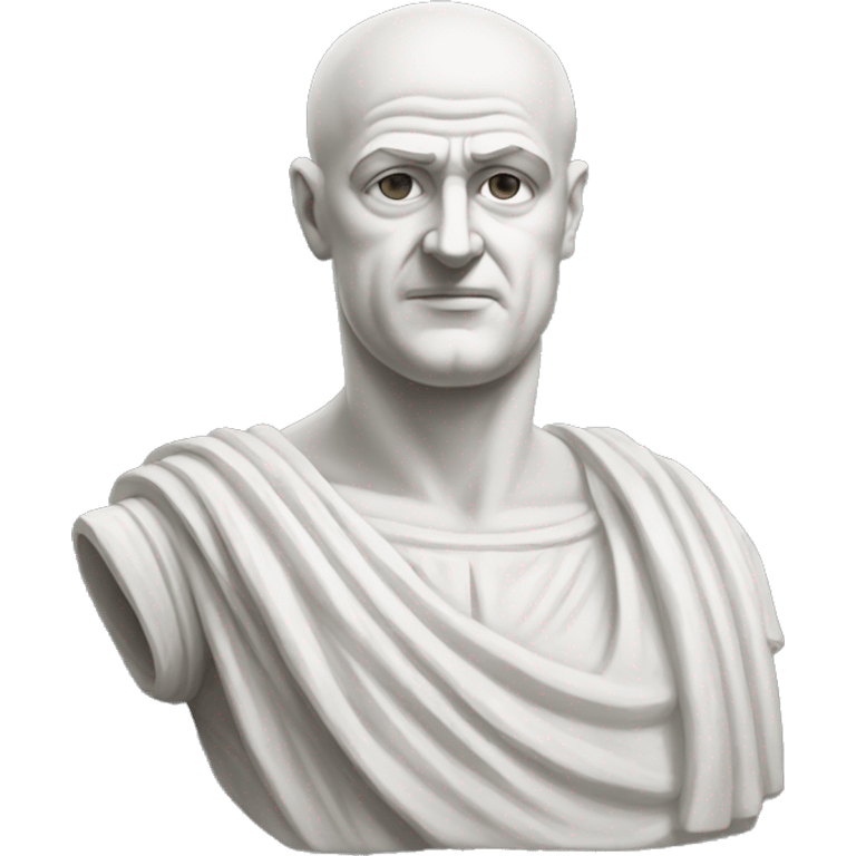 bald greek statue emoji