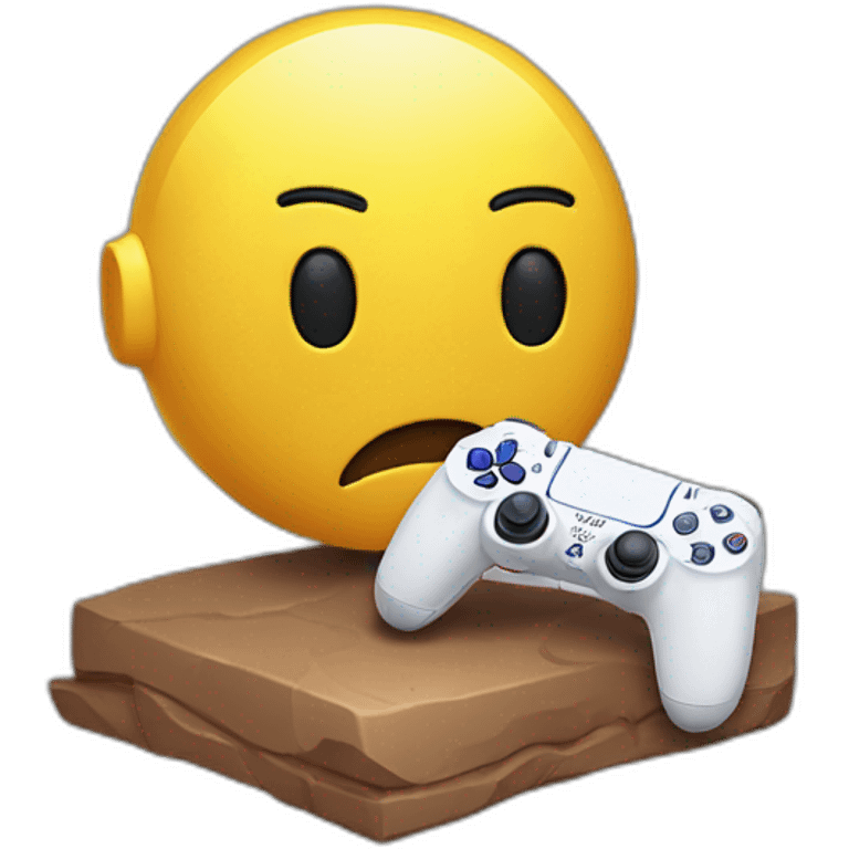 PlayStation 5 with Stumble Guys Charakter emoji