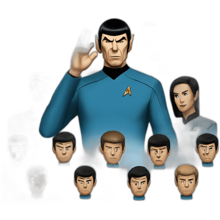 Spock Star Trek emoji