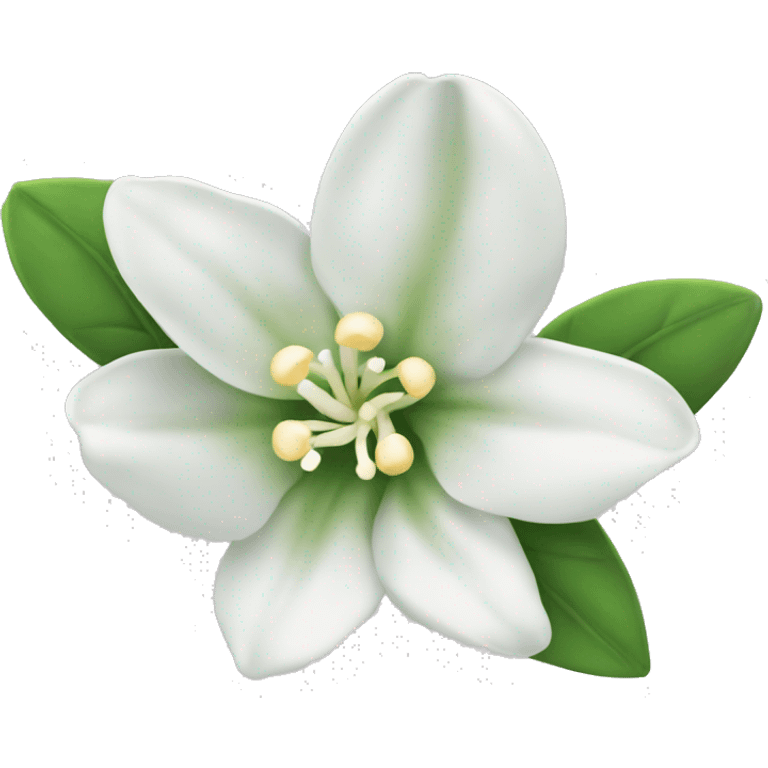 Night Jasmine flower emoji