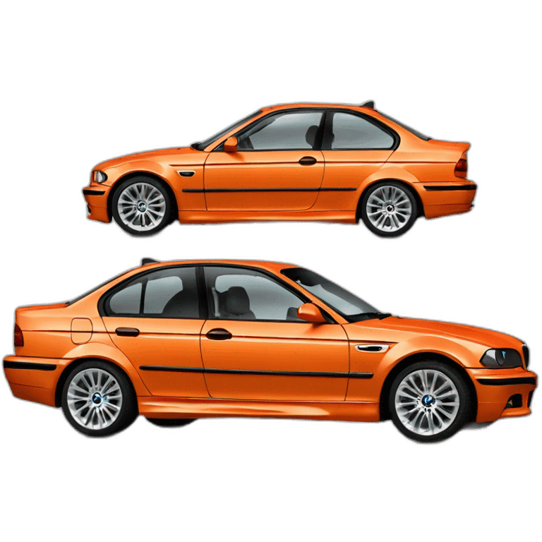 Bmw 320d e46 orange emoji