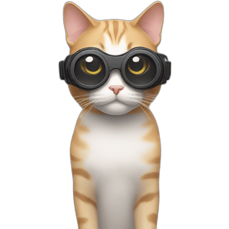 cat in vr glasses emoji