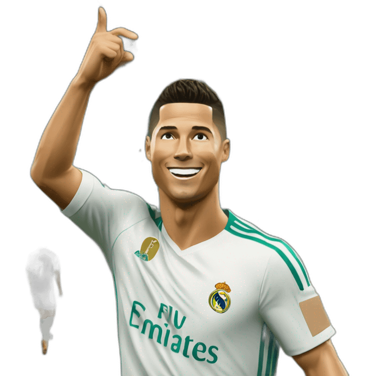 Célébration de ronaldo emoji