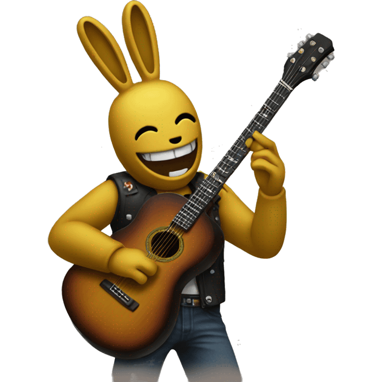 springbonnie playing guitar emoji