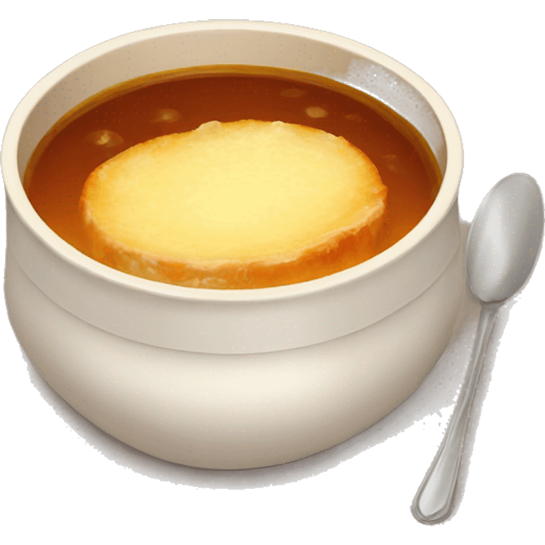 french onion soup emoji